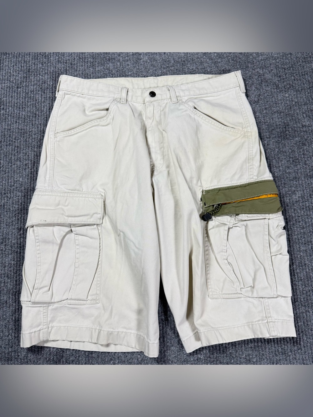 Vintage Polo Jeans Co Ralph Lauren Stash Cargo Shorts Mens 32 Military Type RL2